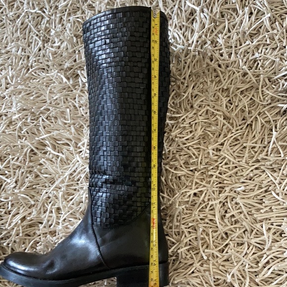 Genuine leather tall boots - Picture 4 of 4